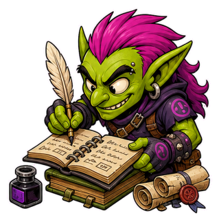Sabine the Content Strategist transparent character art