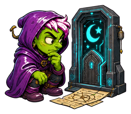 Unbound Existentialist Goblin facing right